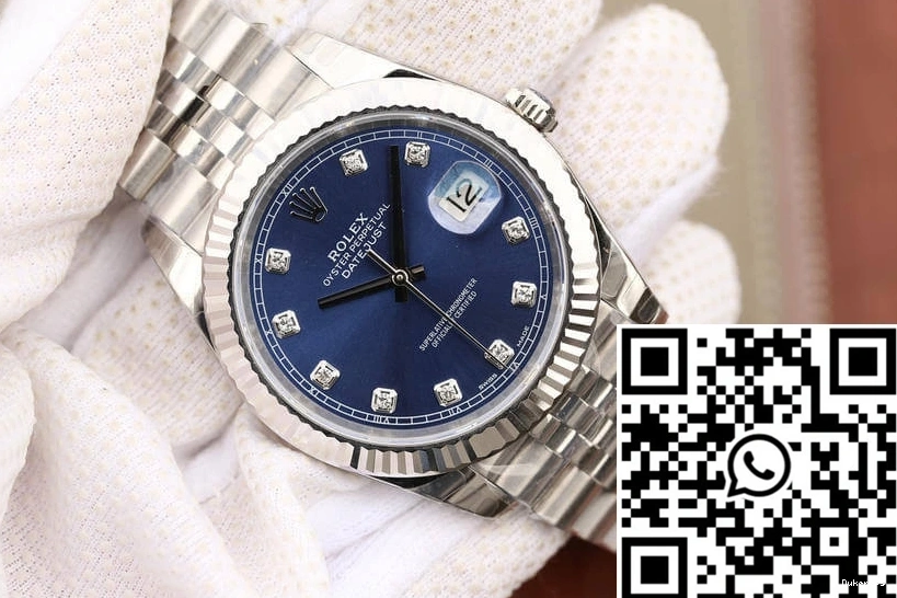 Rolex Datejust Factory M126334-0016 Dial EW Blue 0224